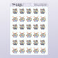 Housework Stickers // Functional Planner Stickers