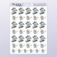 Housework Stickers // Functional Planner Stickers