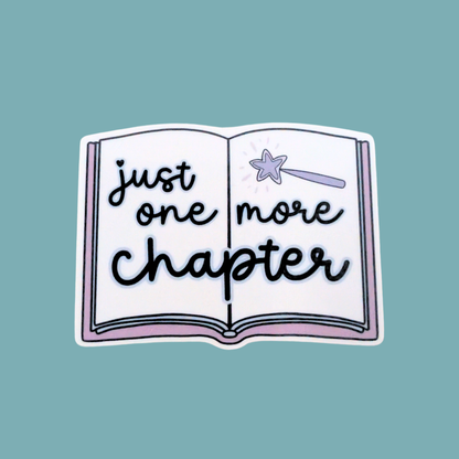 One More Chapter | Waterproof Sticker [Exclusive Art]