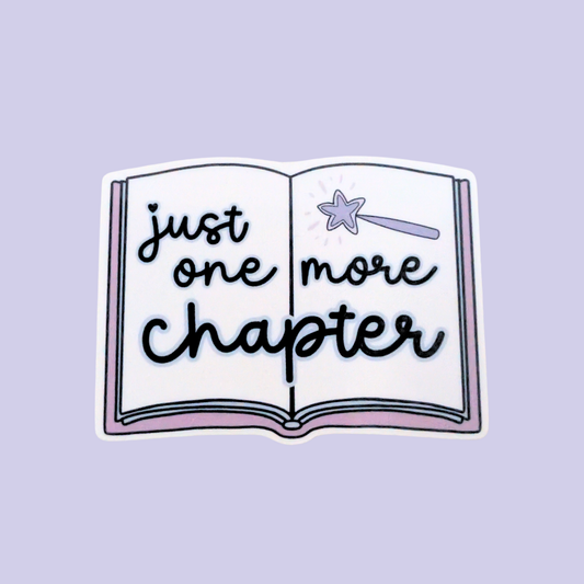 One More Chapter | Waterproof Sticker [Exclusive Art]