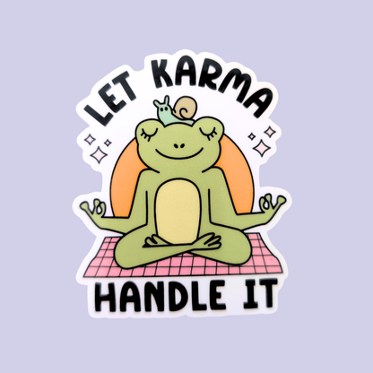 Let Karma Handle It | Waterproof Sticker