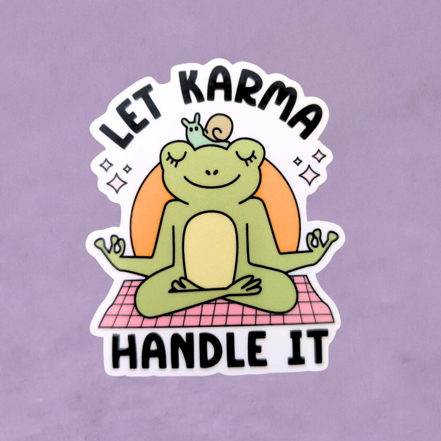Let Karma Handle It | Waterproof Sticker