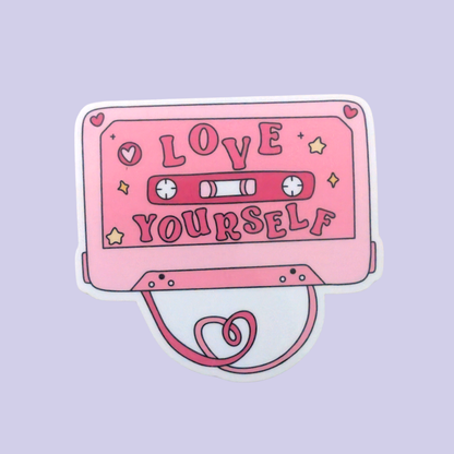 Love Yourself | Waterproof Sticker