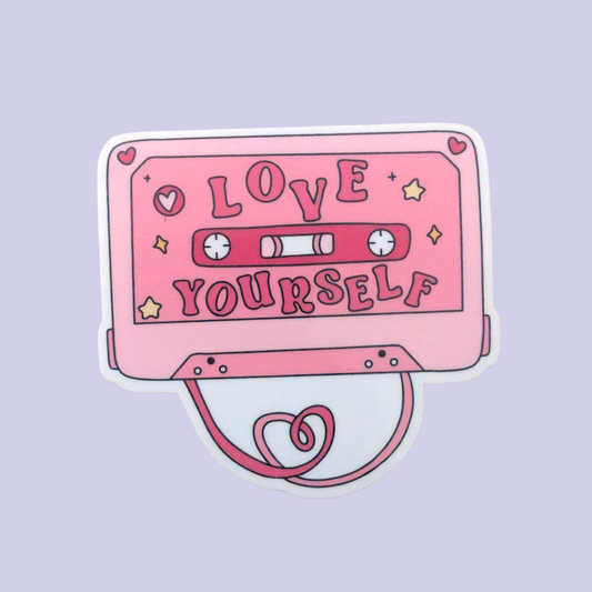 Love Yourself | Waterproof Sticker