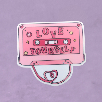 Love Yourself | Waterproof Sticker