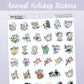 Annual Holidays // Functional Journal Stickers