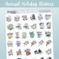 Annual Holidays // Functional Journal Stickers