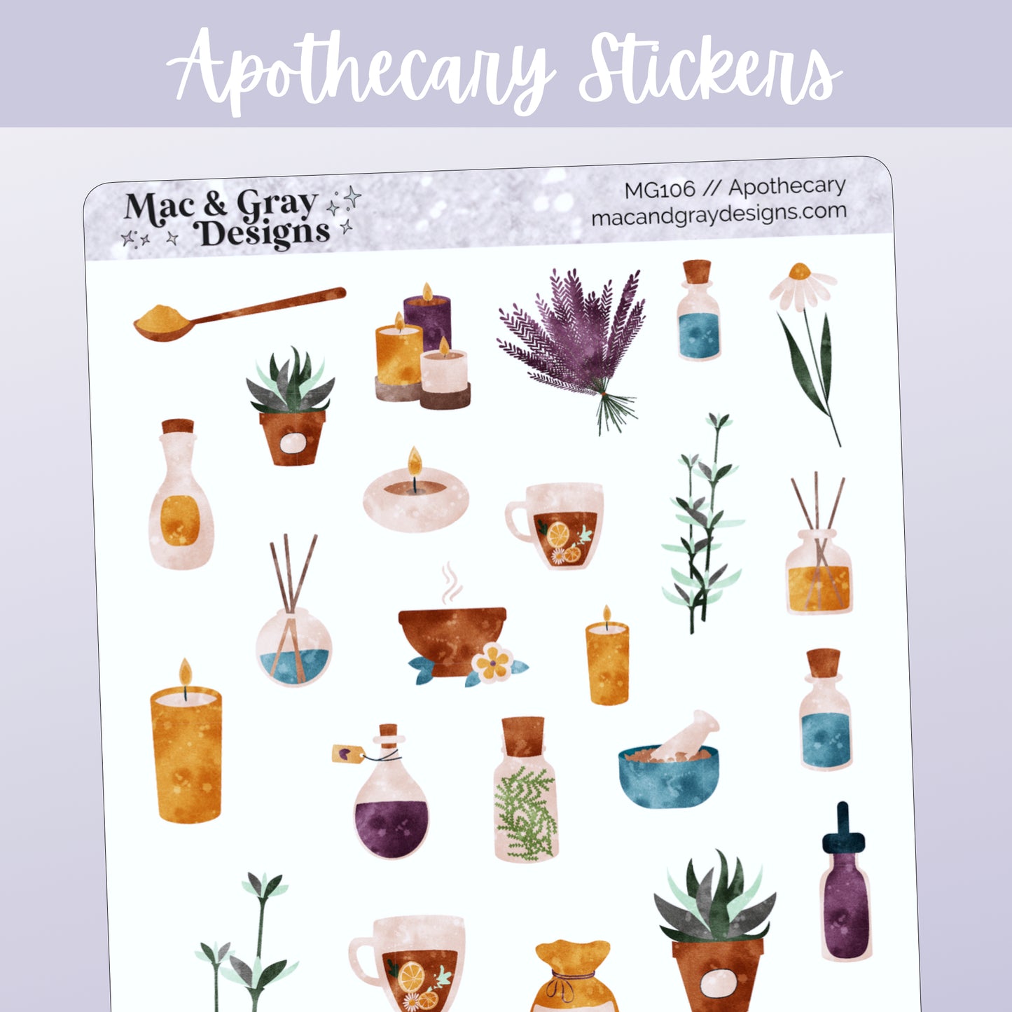 Apothecary // Deco Stickers