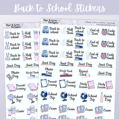 Back to School | Functional Stickers