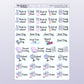 Back to School // Functional Planner Stickers