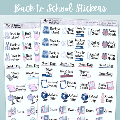 Back to School | Functional Stickers