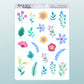 Bright Blooms // Deco & Journalling Stickers