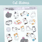 Cat Stickers // Deco & Journalling Stickers