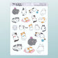 Cat Stickers // Deco & Journalling Stickers