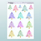 Christmas Trees // Deco & Journalling Stickers