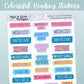 Colourful Headings // Deco & Journalling Stickers