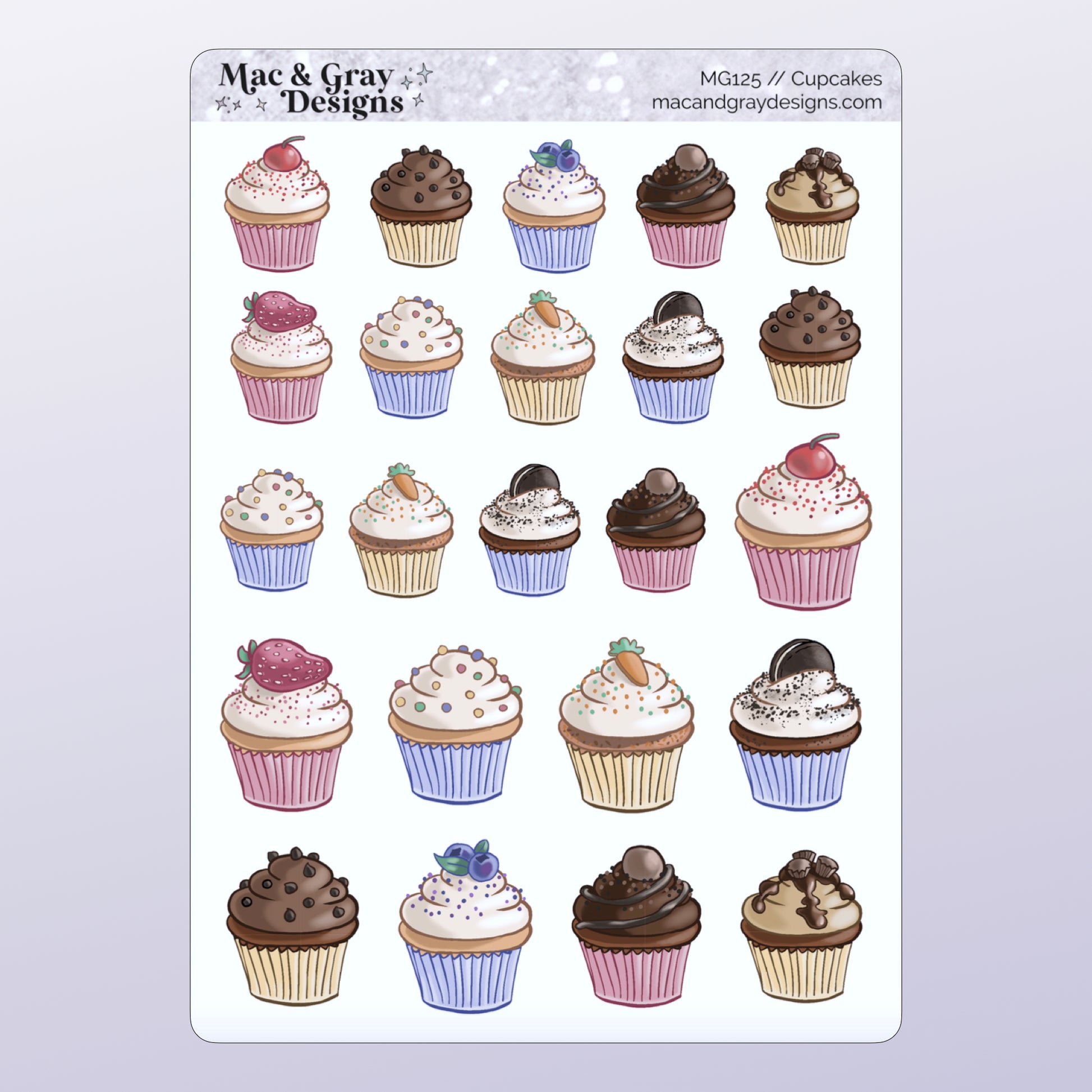 Muffins Stickers for Sale