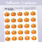 Halloween Countdown // Functional Planner Stickers