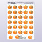 Halloween Countdown // Functional Planner Stickers