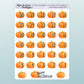 Halloween Countdown // Functional Planner Stickers