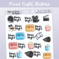 Movie Night Stickers // Functional Stickers