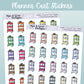 Planner Cart Stickers // Functional Stickers