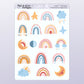 Rainbows (2) // Deco Stickers