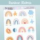 Rainbows (2) // Deco Stickers