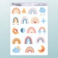 Rainbows (2) // Deco Stickers