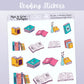 Reading Stickers // Deco Stickers