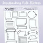 Scrapbooking Note Stickers // Deco & Journalling Stickers