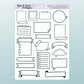 Scrapbooking Note Stickers // Deco & Journalling Stickers