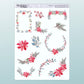 Seasonal Embellishments // Deco & Scrapbooking Stickers