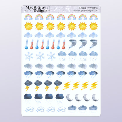 Weather | Functional Stickers