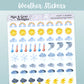 Weather // Functional Deco Stickers