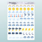 Weather // Functional Deco Stickers