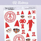 Christmas Elf Stickers