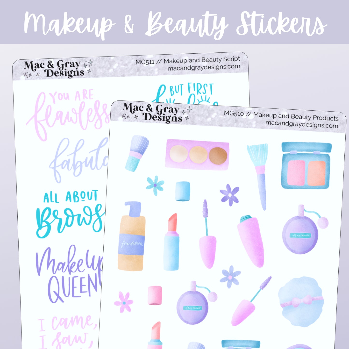 Beauty & Spa Day Stickers