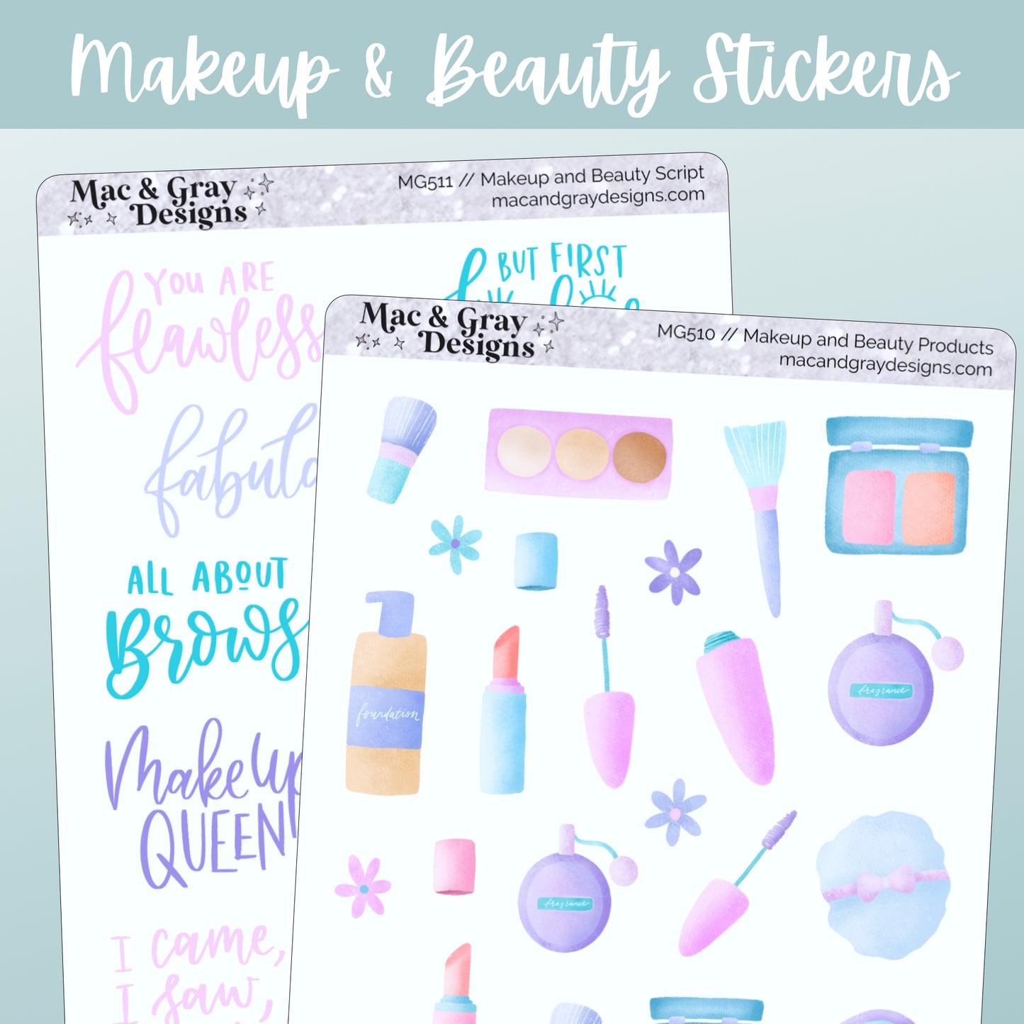 Beauty & Spa Day Stickers