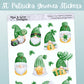 St. Patrick's Day Gnome Stickers