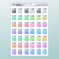 Calculators // Rainbow Functional Stickers