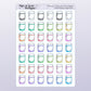 Prescription // Rainbow Functional Stickers