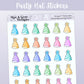 Party Hats // Rainbow Functional Stickers