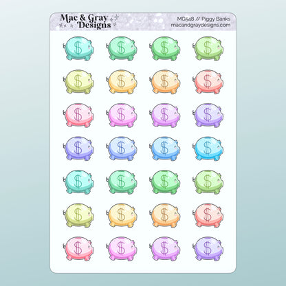 Piggy Banks | Functional Stickers