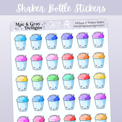 Shaker Bottle | Functional Stickers