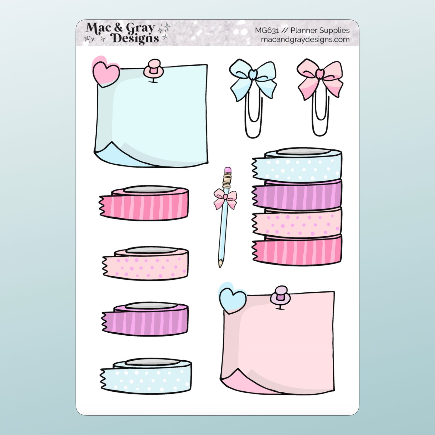 Planner Supplies // Deco & Journalling Stickers