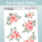 Rose Bouquets // Deco & Journalling Stickers