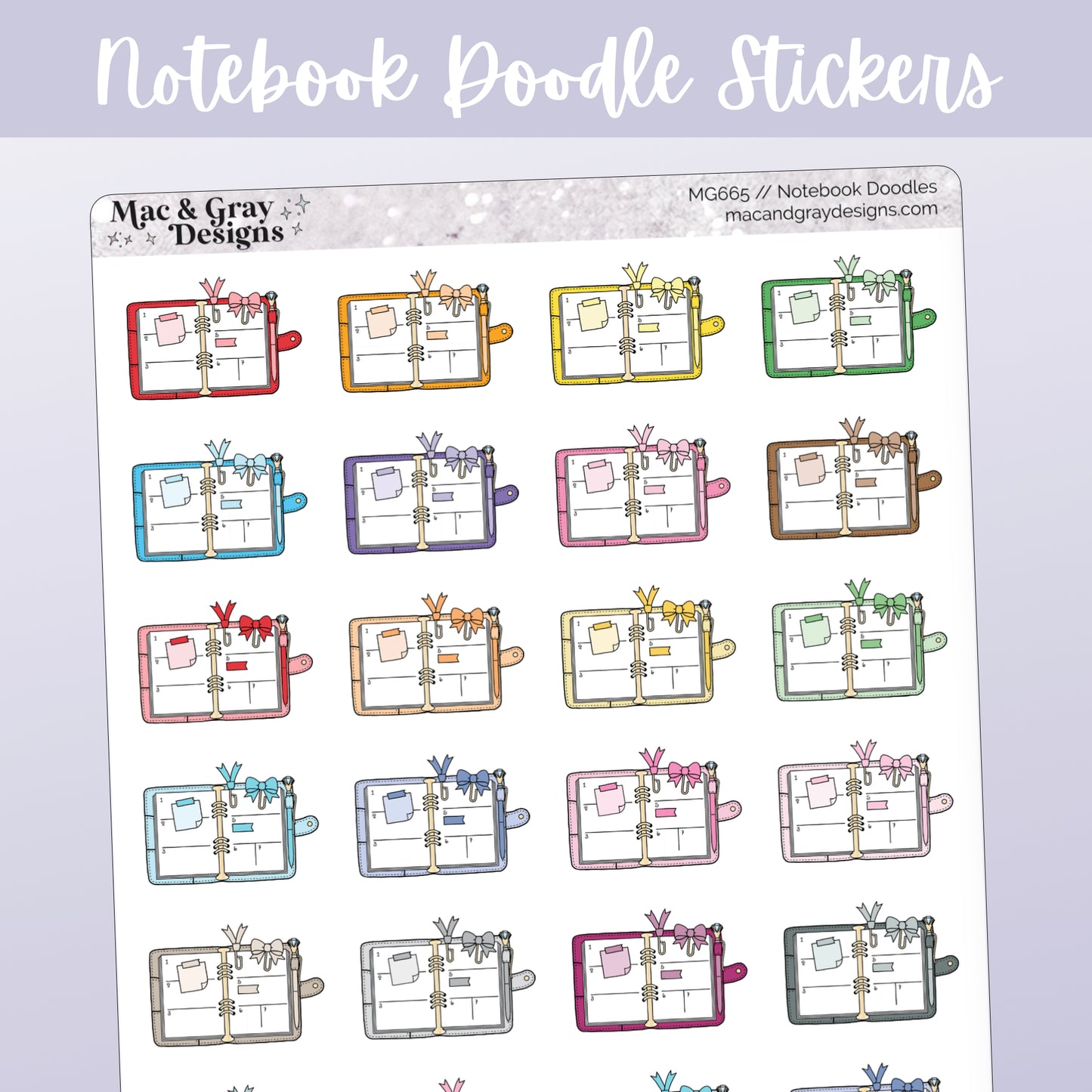 Planner Doodles // Deco & Journalling Stickers