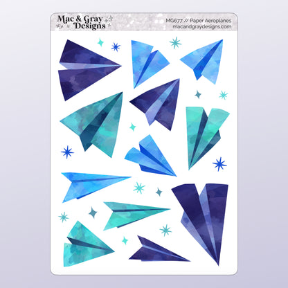 Paper Aeroplanes | Deco Stickers