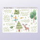 Nature Deco & Quote Stickers // Deco & Journalling Stickers